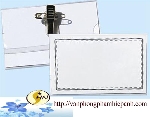 Bộ phù hiệu dọc (Mặt+dây) Deli 5757  (115x78x0.25mm)