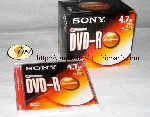 Đĩa DVD Sony có vỏ